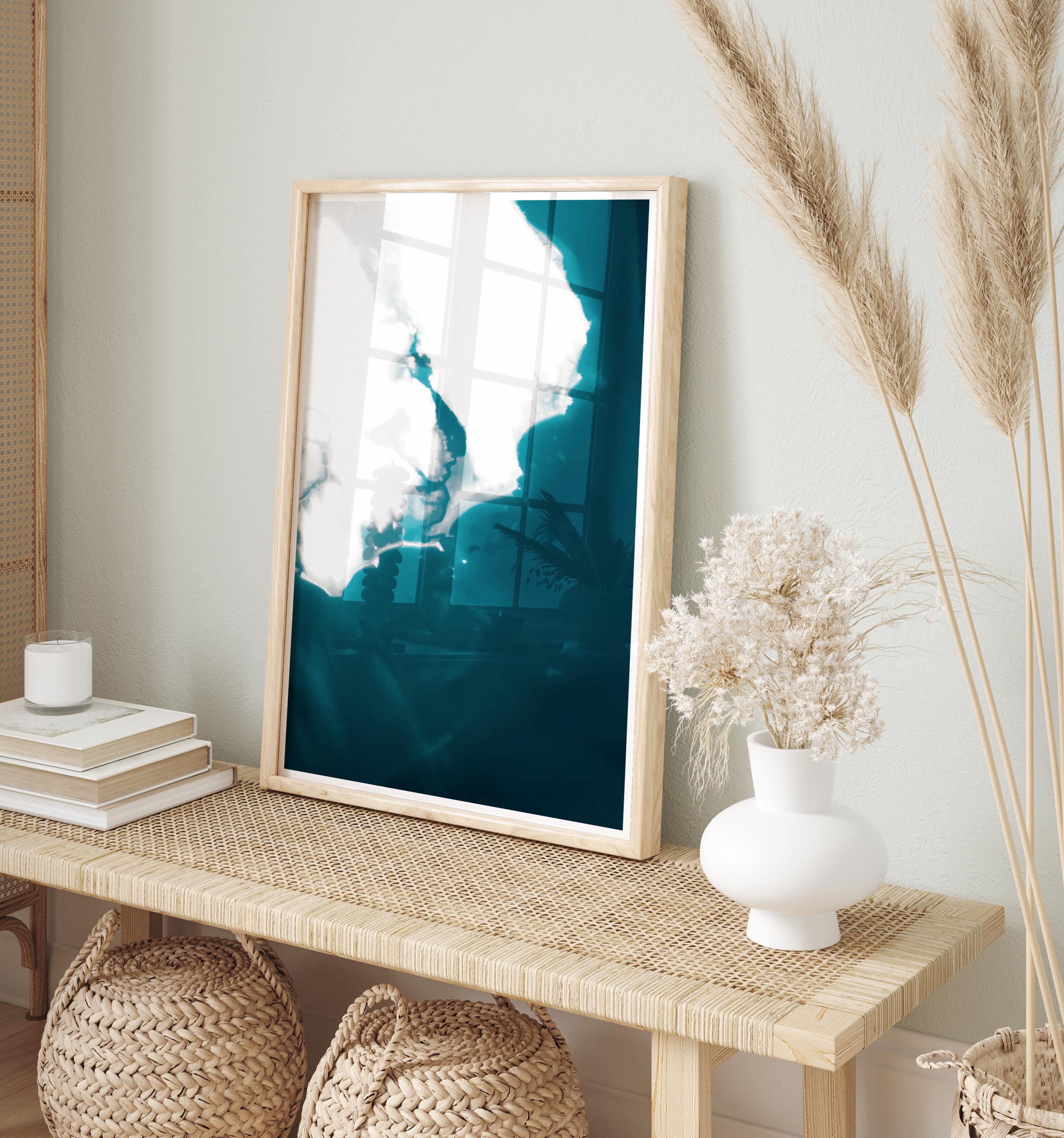Ocean Beach Park New London Connecticut Coastal Map Art Nautical Depth Chart Minimalist Wall Decor Beach House Gift Housewarming Anniversary