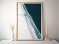 New Smyrna Beach Florida Homeowner Husband Coastal Decor Print Gift Wife Wall For Map Art Nautical Ocean Depth Chart House Lover