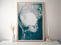 Teacher Retirement Gift St Petersburg Florida Coastal Map Art Print Appreciation End of School Year Educator Farewell Wall Decor