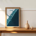 Wrightsville Beach North Carolina Wilmington Vintage Seaside Coastal Costal Decor Retro Shore Token Ocean Charm Print Style Gift