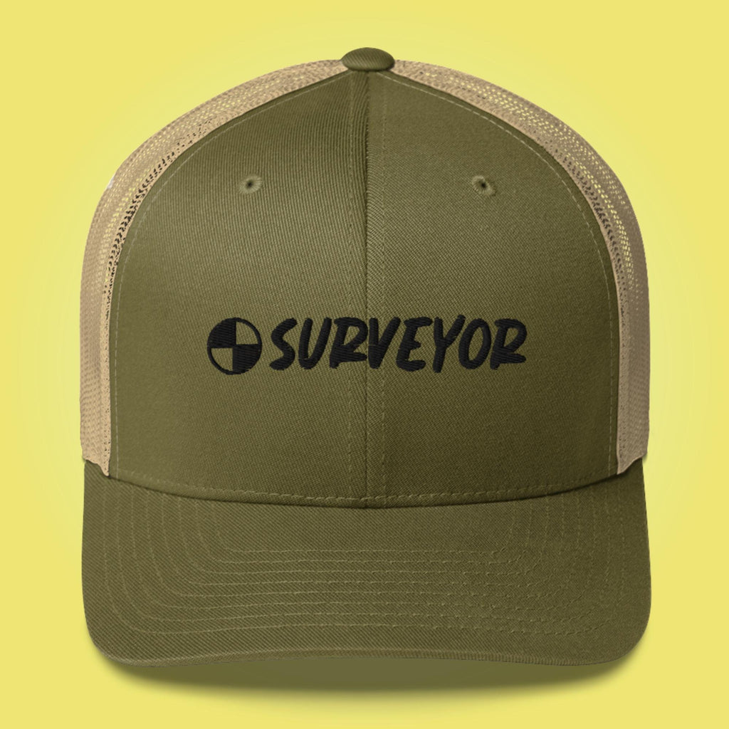 Land Surveyor Hat Gift Outdoor Gear For Surveyor Cap Field Crew Benchmark White Hat Outdoor Field Work Trucker Hat