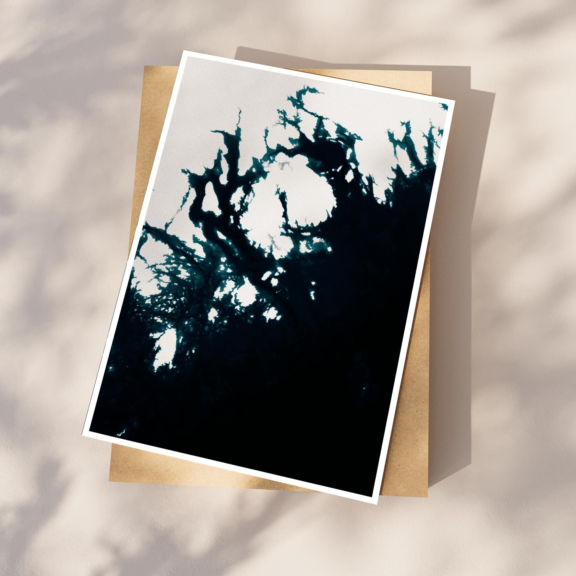 Acadia National Park Maine Map Art Print Coastal Wall Decor Nautical Chart Ocean Depth Beach House Gift Cadillac Mountain Poster - View 5