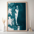 Cumberland Island Georgia Bathymetric Map Art Print National Seashore Coastal Wall Decor Housewarming Gift Anniversary Beach House Present