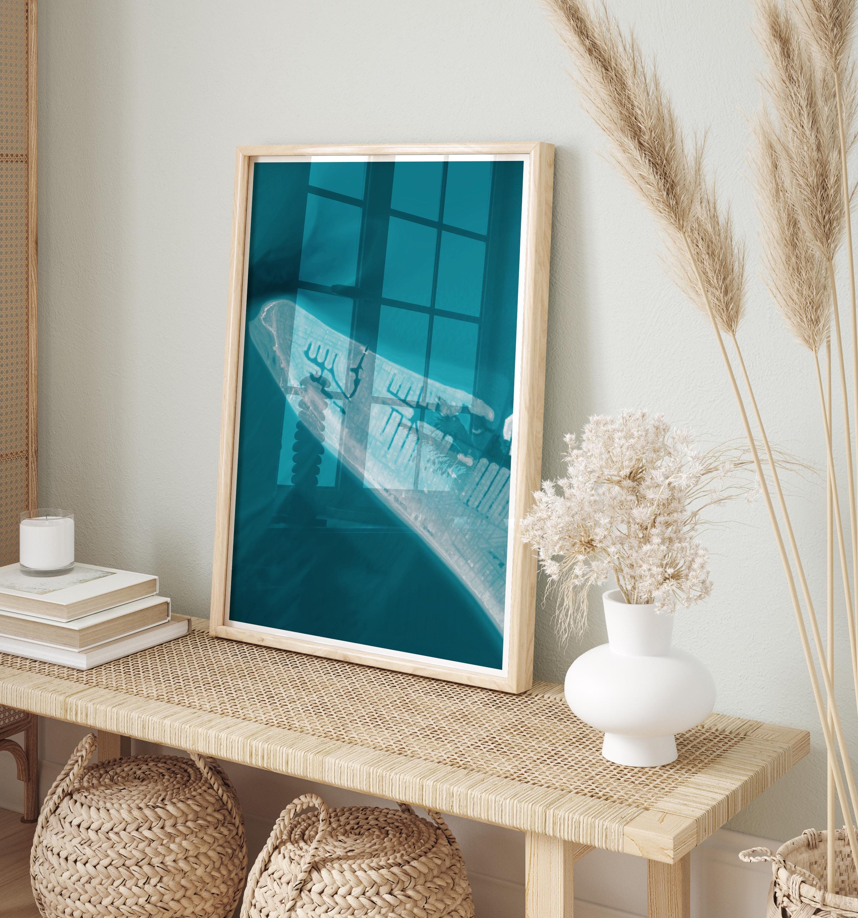 Anna Maria Island Florida Coastal Wall Art Holmes Beach Bradenton Gulf Coast Nautical Map Print Beach House Decor Housewarming Gift