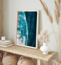 Ocean City Maryland Housewarming Anniversary Waterfront Boardwalk Nautical Coastal Framed Print Depth Beach Decor House Wall Home