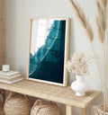 Long Beach Island New Jersey Coastal Map Art Print LBI Shore Housewarming Gift Anniversary Present Nautical Wall Decor Beach House