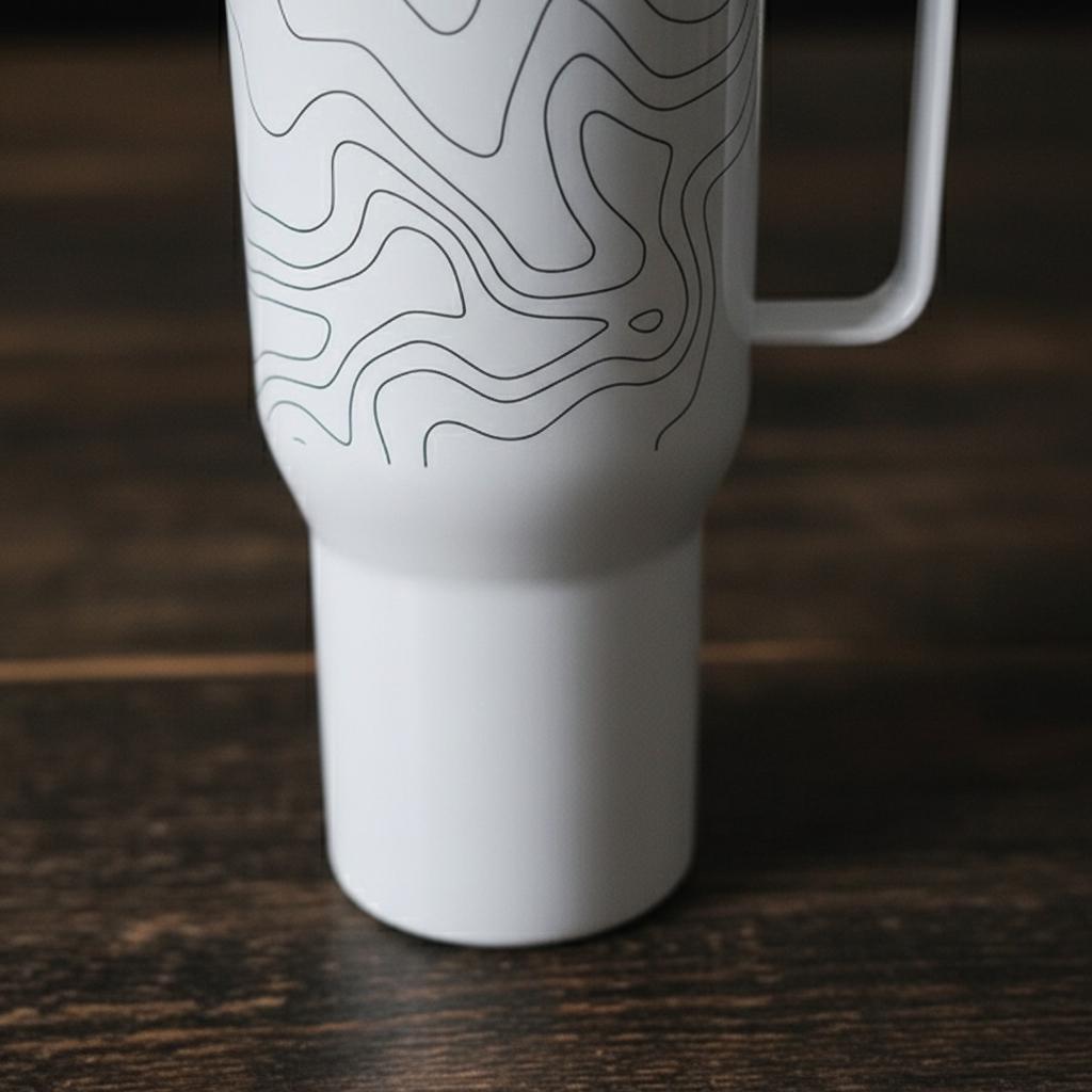 Surveyor Gift Mug Topography Contour Line Art Travel Coffee Mug For Surveyor Civil Engineer Gift Birthday Coworker Anniversary Mug Gift